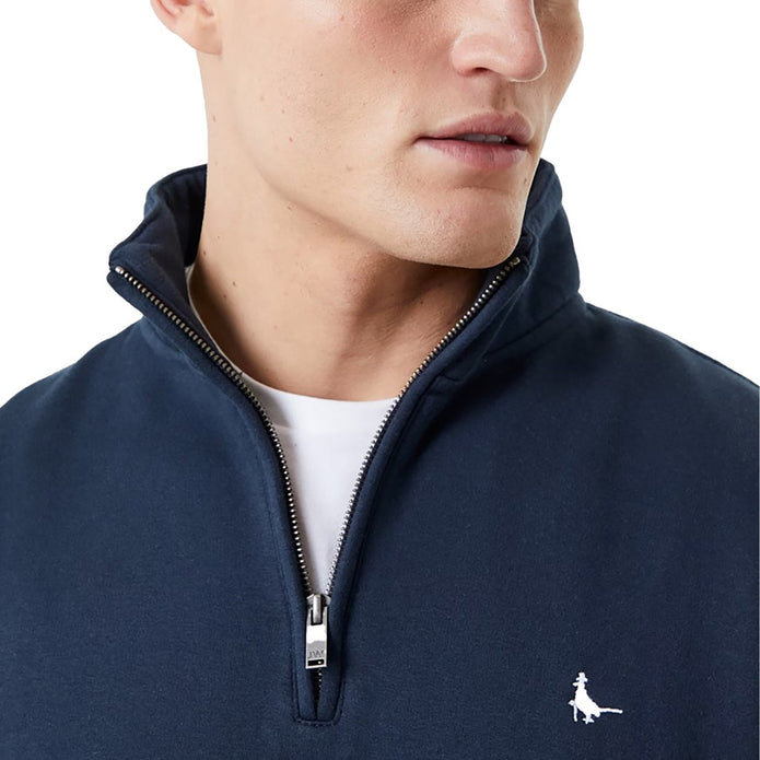 Jack Wills. Barchester Half Zip Sweatshirt