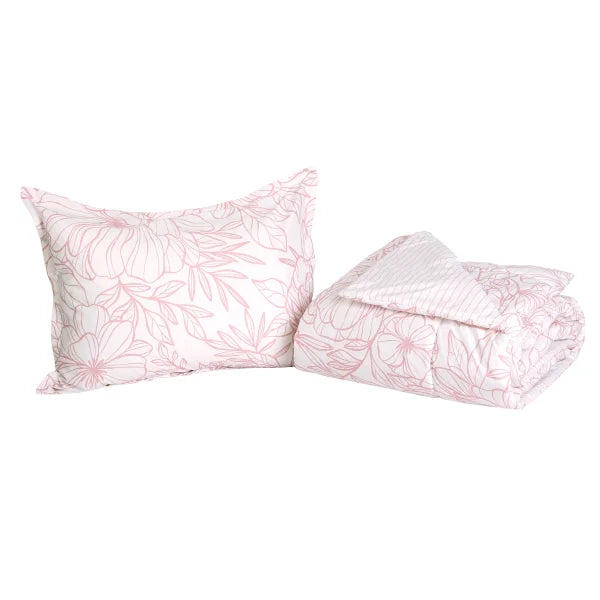 Home Retreat Twin Comforter and Sham Set