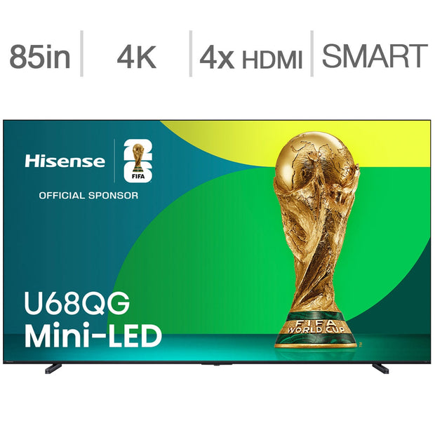 Hisense 85" Class - U68QG Series - 4K QLED Mini LED TV