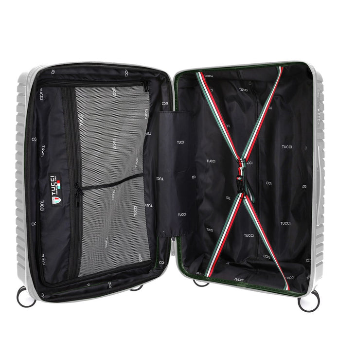 Tucci Presa Di Ferro - 3-piece Hardside Expandable Spinner Luggage Set
