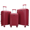 Tucci Presa Di Ferro - 3-piece Hardside Expandable Spinner Luggage Set - Red