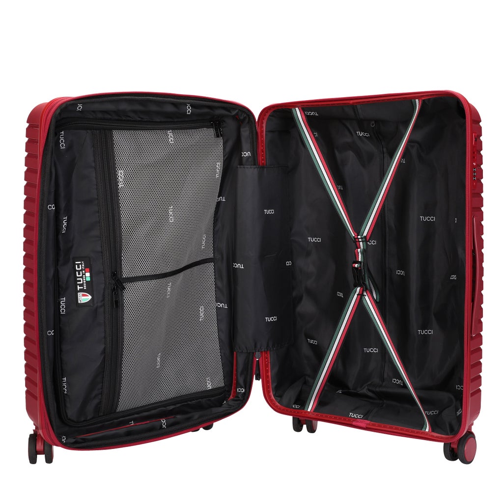 Tucci Presa Di Ferro - 3-piece Hardside Expandable Spinner Luggage Set