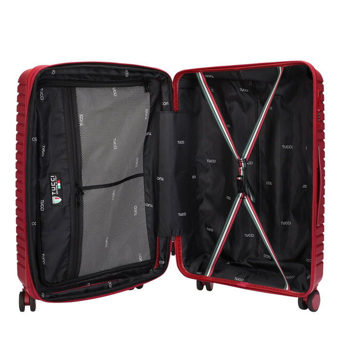Tucci Presa Di Ferro - 3-piece Hardside Expandable Spinner Luggage Set