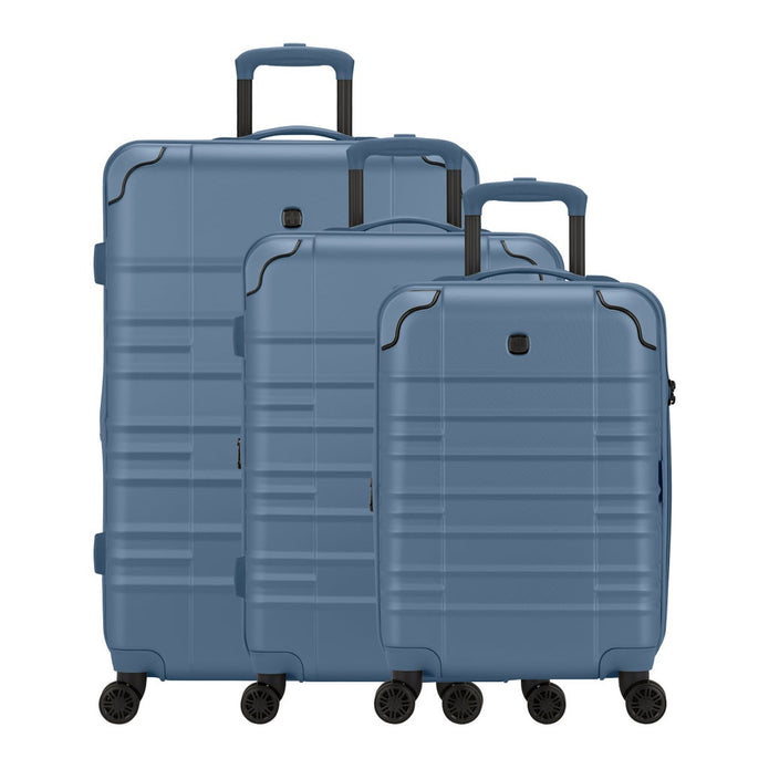 Swissgear 3-Piece Hardside Spinner Luggage Set - Blue