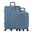 Swissgear 3-Piece Hardside Spinner Luggage Set - Blue