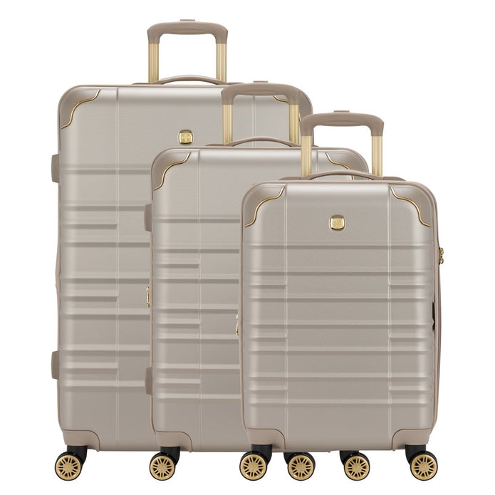 Swissgear 3-Piece Hardside Spinner Luggage Set - Light Gold