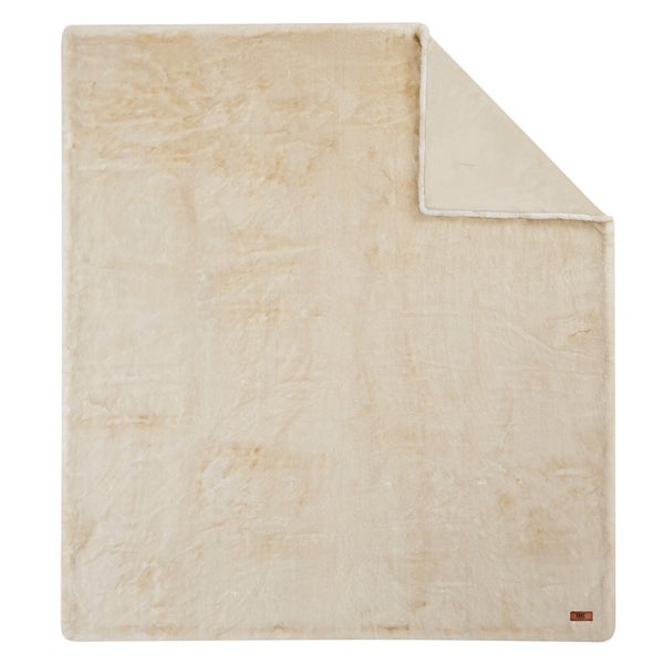 Frye Luxe Faux Fur Throw