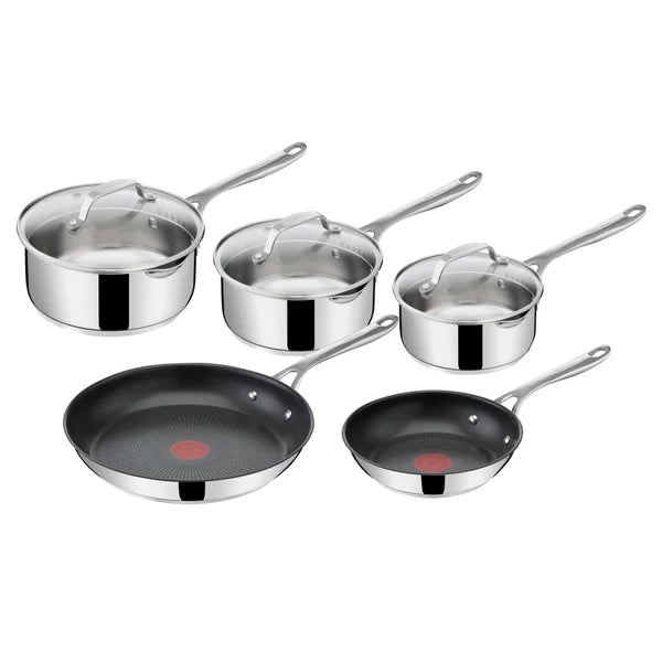 Jamie Oliver by T-fal Cooks Direct Stainless Steel Cookware Set, 8-piece
