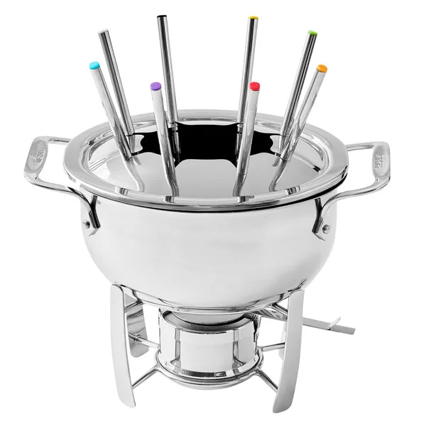 All-Clad Stainless Steel Fondue Set, 13-piece