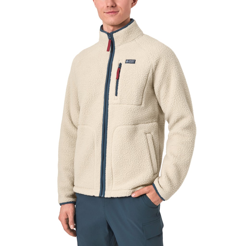 Mondetta Men’s Fleece Lined Jacket - Beige