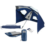 Sunsoul Umbrella Shelter and Beach blanket Combo