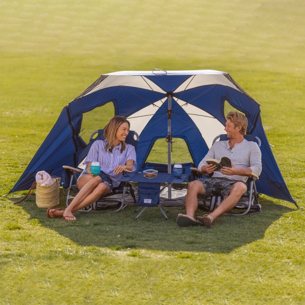Sunsoul Umbrella Shelter and Beach blanket Combo