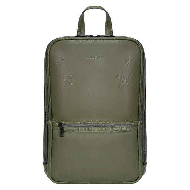 Champs Onyx Collection Classic Leather Backpack, 15 L