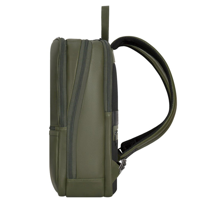 Champs Onyx Collection Classic Leather Backpack, 15 L