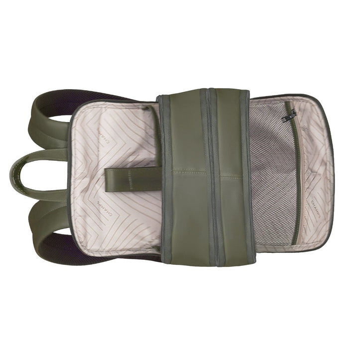 Champs Onyx Collection Classic Leather Backpack, 15 L