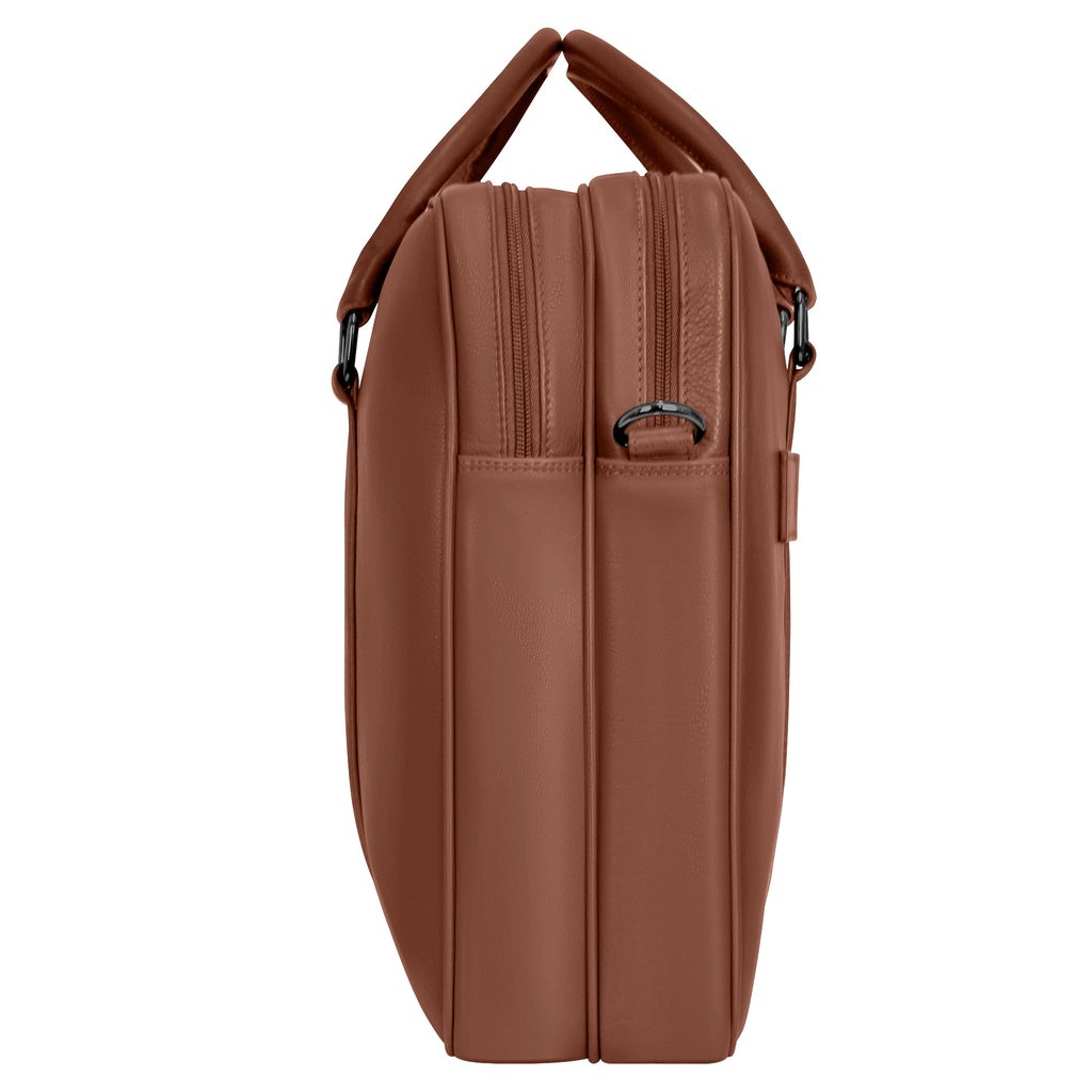 Champs Onyx Collection Leather Briefcase 12 L