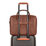 Champs Onyx Collection Leather Briefcase 12 L