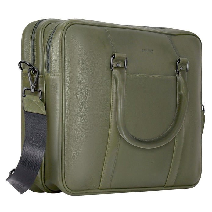 Champs Onyx Collection Leather Briefcase 12 L