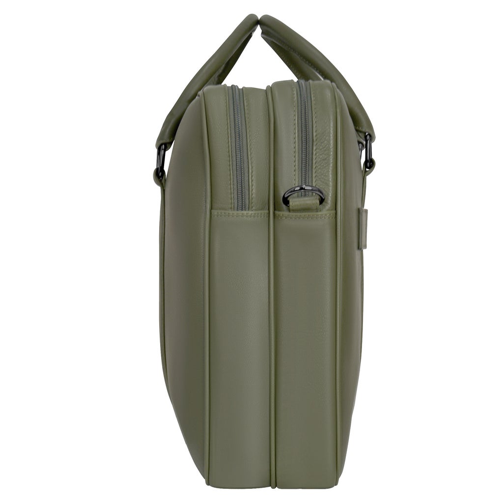 Champs Onyx Collection Leather Briefcase 12 L