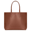 Champs Onyx Collection Leather Business Tote, 22 L - Brown