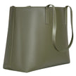 Champs Onyx Collection Leather Business Tote, 22 L