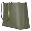 Champs Onyx Collection Leather Business Tote, 22 L