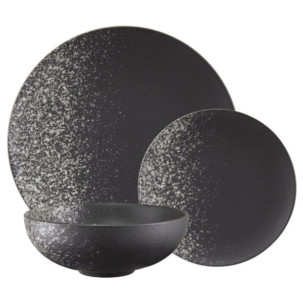 Maxwell & Williams Galaxy Porcelain Dinnerware Set, 24-piece