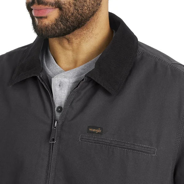 Wrangler Men’s Glenrock Canvas Work Jacket