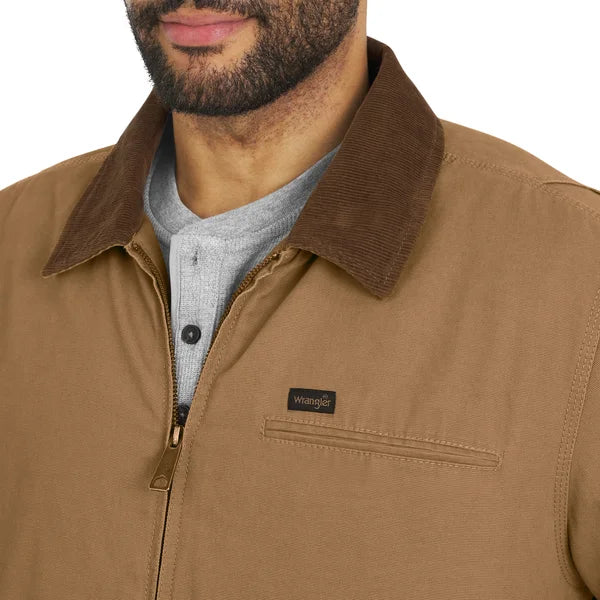 Wrangler Men’s Glenrock Canvas Work Jacket