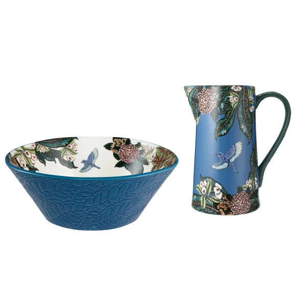 Maxwell & Williams Reminisce Porcelain Jug and Bowl Set, 2-piece