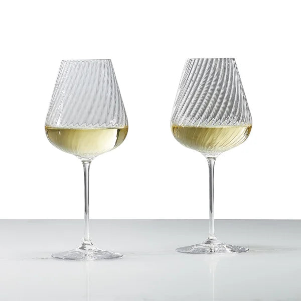 Vera Wang by Wedgwood Swirl Wine Glass, Set of 2