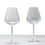 Vera Wang by Wedgwood Swirl Wine Glass, Set of 2