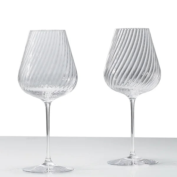 Vera Wang by Wedgwood Swirl Wine Glass, Set of 2