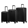 Champs - Iconic II 3-piece Hardside Luggage Set - Black