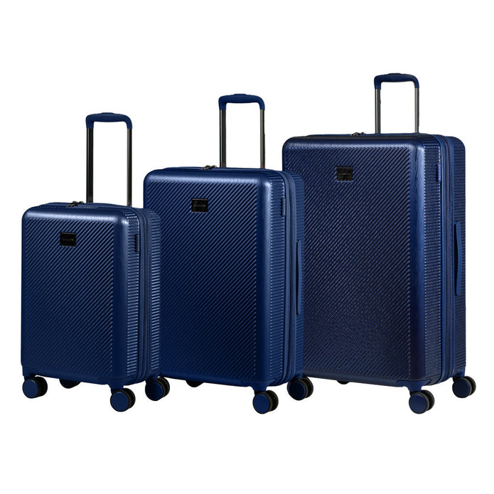Champs - Iconic II 3-piece Hardside Luggage Set - Navy