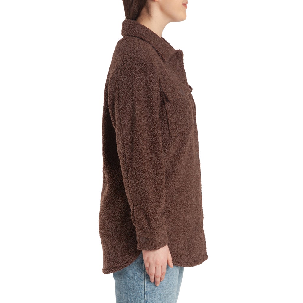 Lazypants Women's Teddy Sherpa Shacket