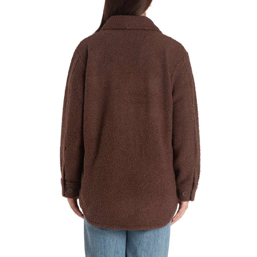 Lazypants Women's Teddy Sherpa Shacket