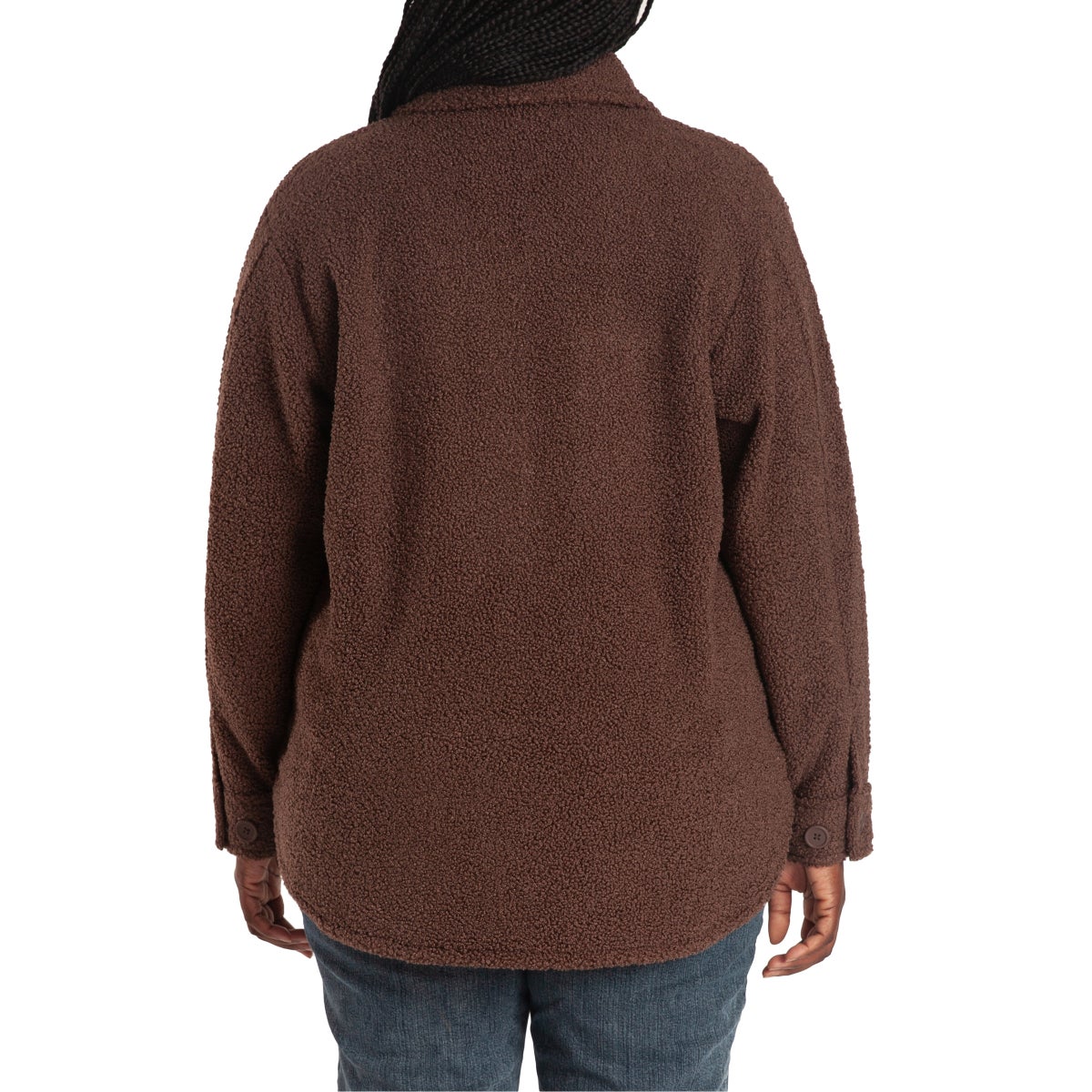 Lazypants Women's Teddy Sherpa Shacket