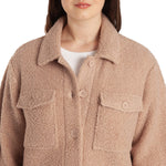 Lazypants Women's Teddy Sherpa Shacket