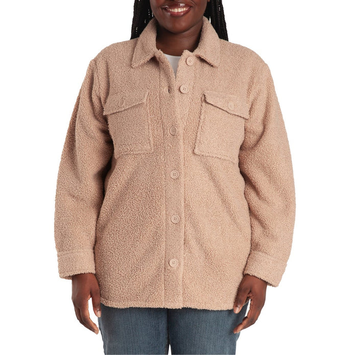 Lazypants Women's Teddy Sherpa Shacket