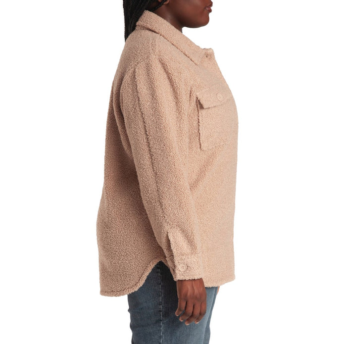 Lazypants Women's Teddy Sherpa Shacket