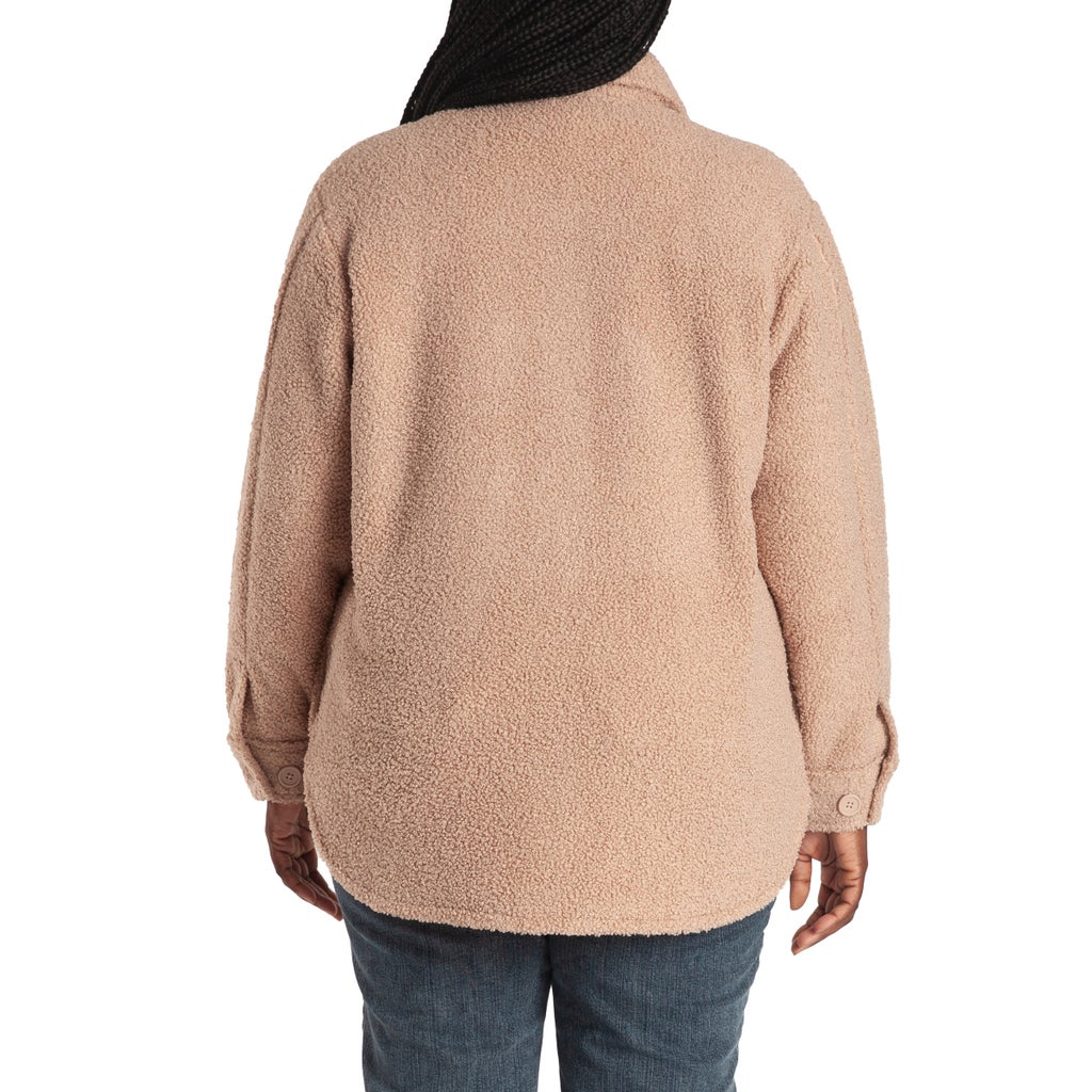 Lazypants Women's Teddy Sherpa Shacket