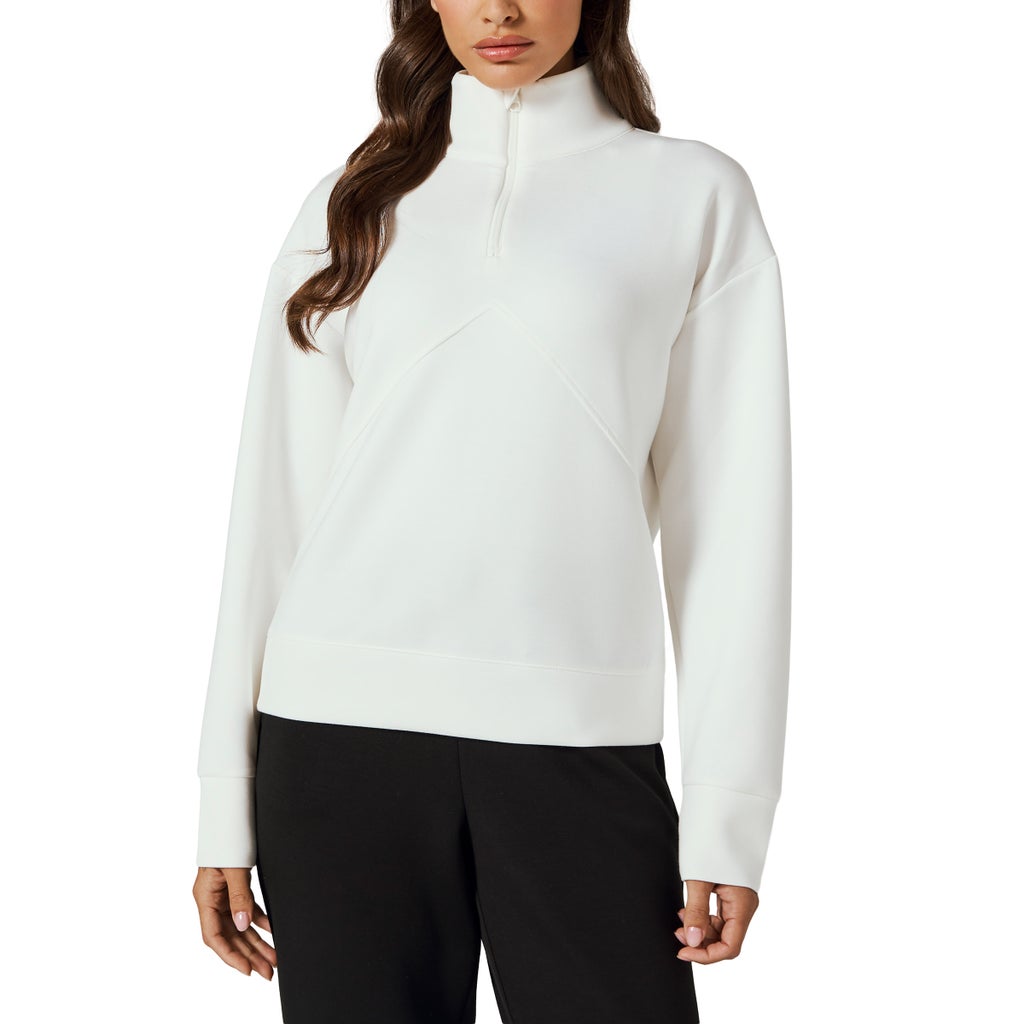 Infinity Linearflex Women’s Quarter-Zip Pullover - Ivory