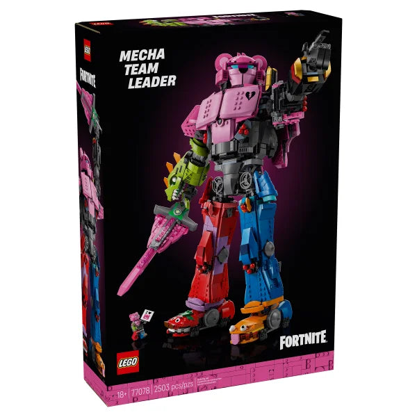 LEGO Fortnite Mecha Team Leader 77078 with Bonus LEGO Fortnite Supply Llama 77071
