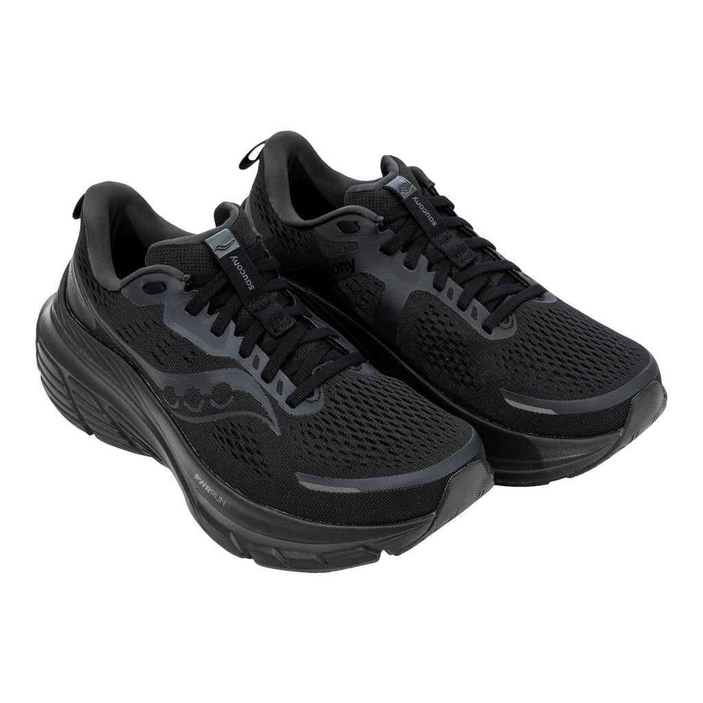 Saucony Men's Guide 18 Running Shoes - Matte Black