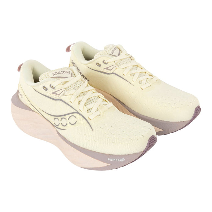 Saucony Women's Triumph 22 Running Shoe - Cream