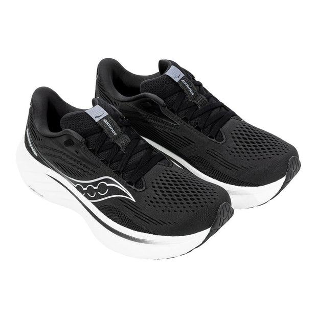 Saucony Women's Ride 18 Running Shoe - Black