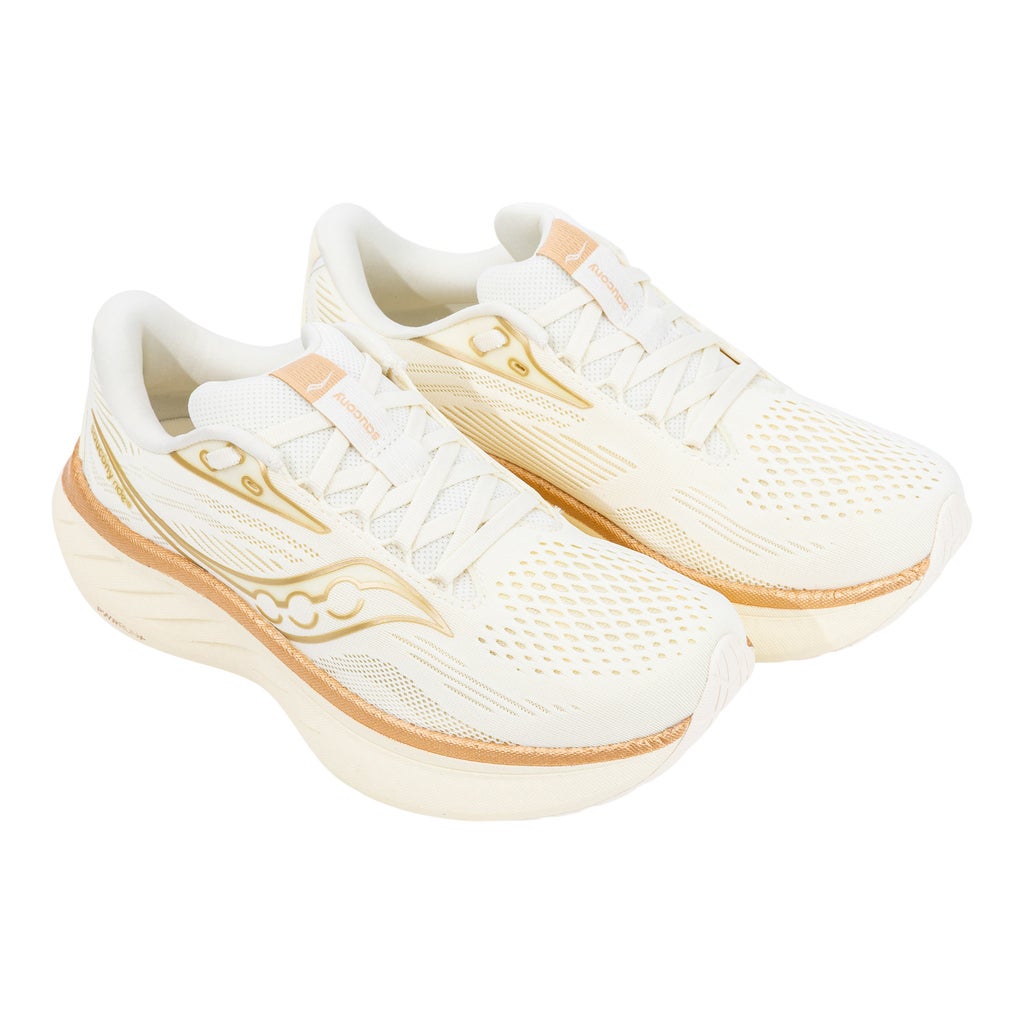 Saucony Women's Ride 18 Running Shoe - Cream