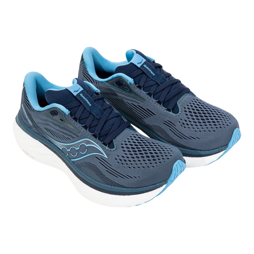 Saucony Women's Ride 18 Running Shoe - Navy