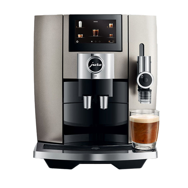 JURA J8 Automatic Espresso Machine, Midnight Silver